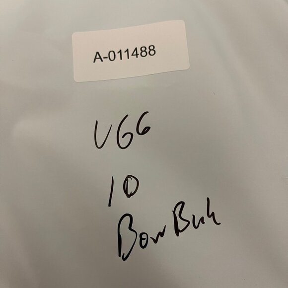 UGG Australia Bailey Bow II Suede Shearling Short Boots Women 10 Brown 1002954 - Picture 11 of 11